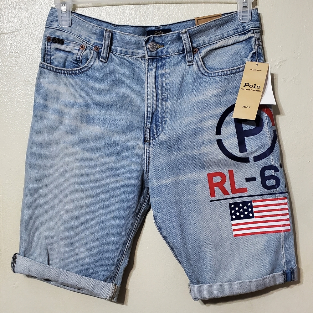 Polo ralph lauren rl 67 boys shorts - Picture 1 of 12